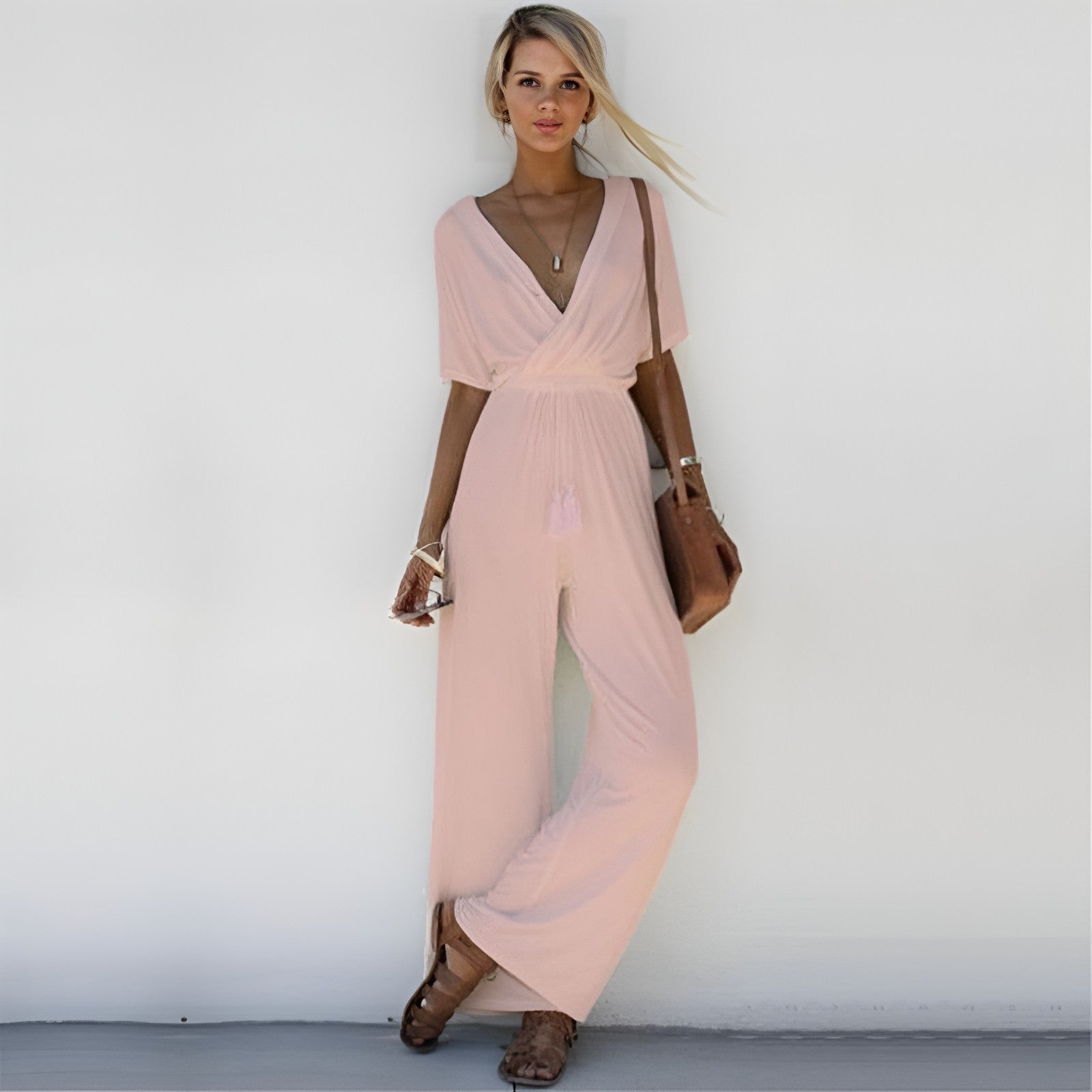 Variant image for Combinaison Femme Chic Élégante en Polyester - Sophie-1