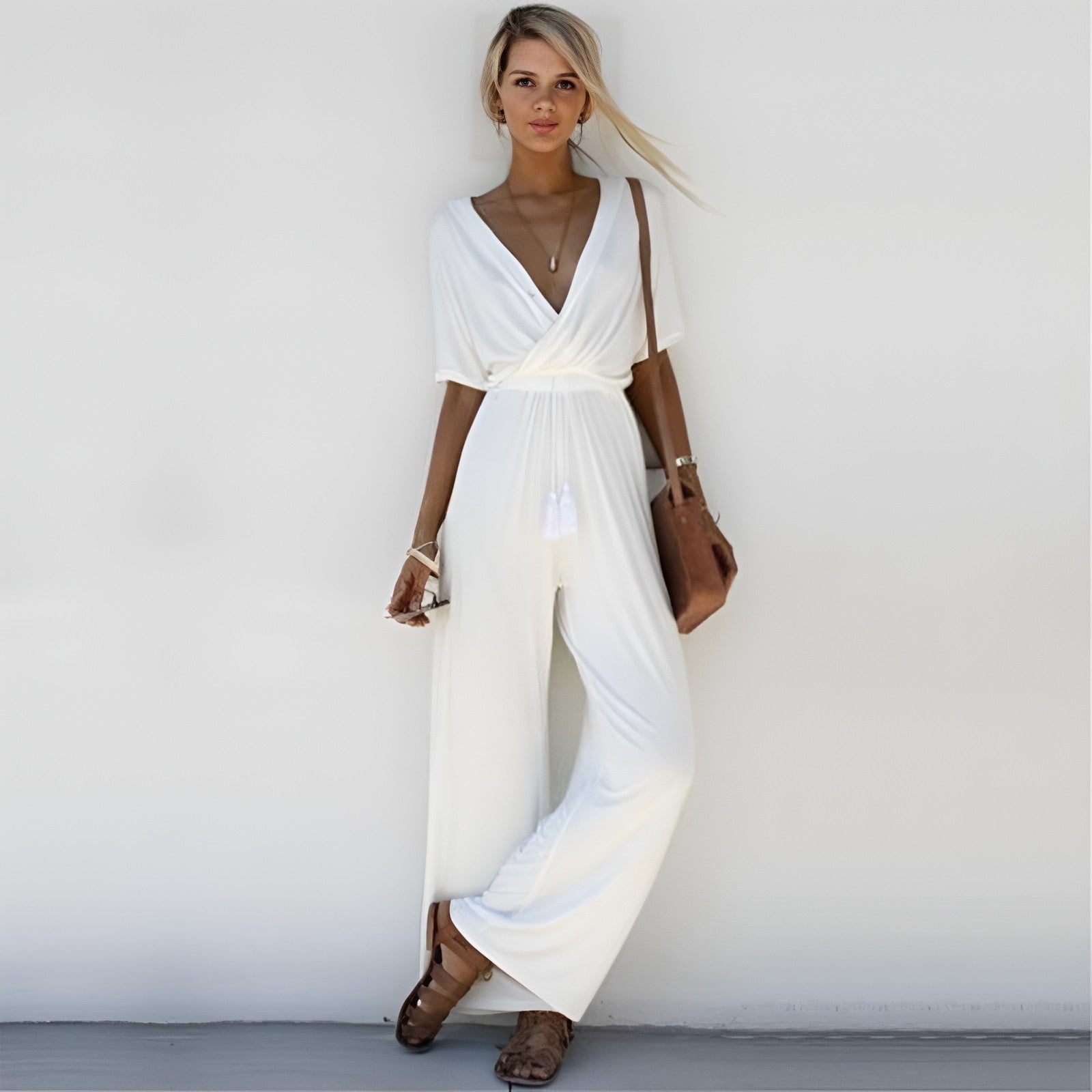 Variant image for Combinaison Femme Chic Élégante en Polyester - Sophie-5