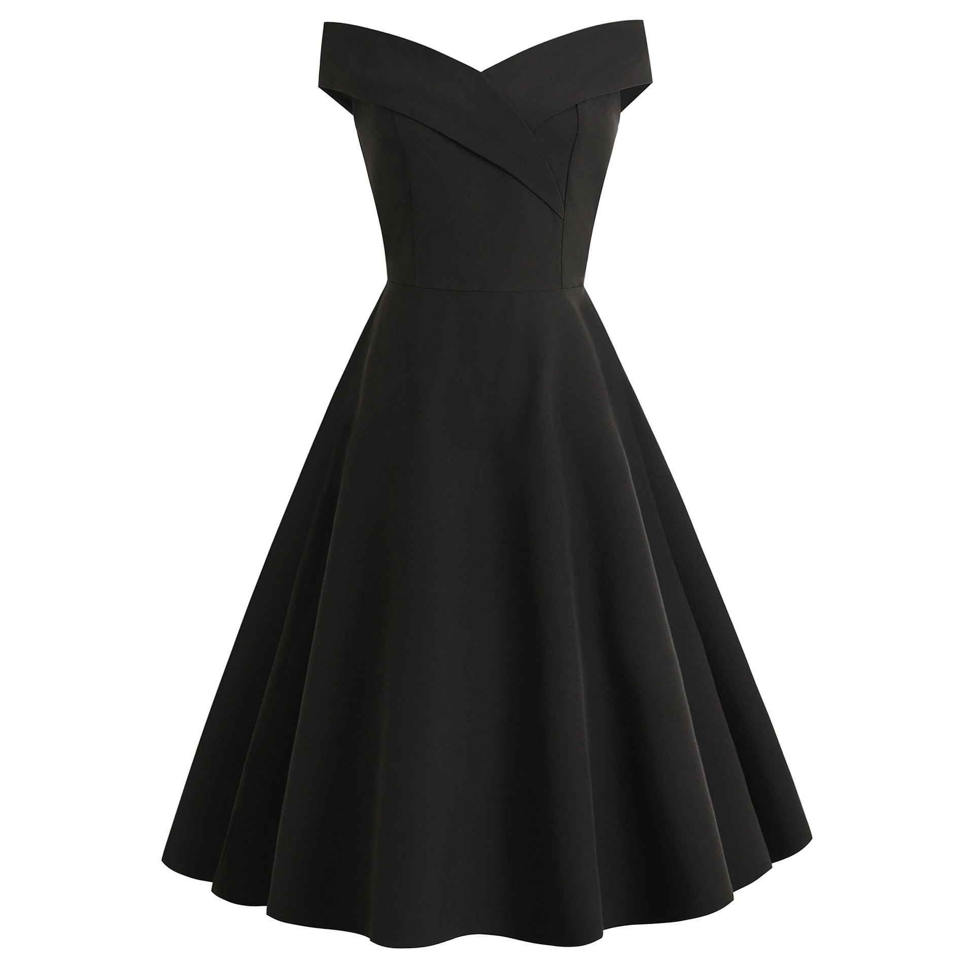 Robe de Soirée Chic Vintage Élégante - Eugéniah-1