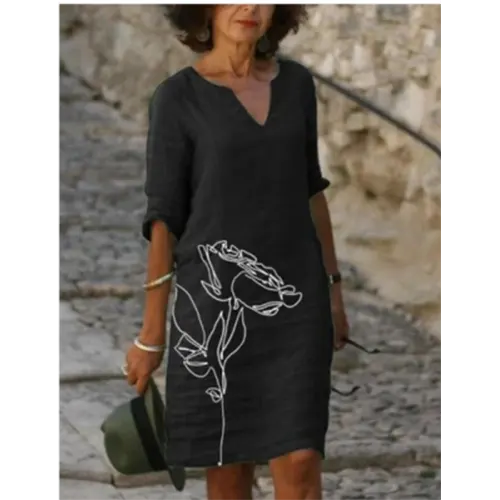 Robe imprimée élégante pour femmes - Minnie