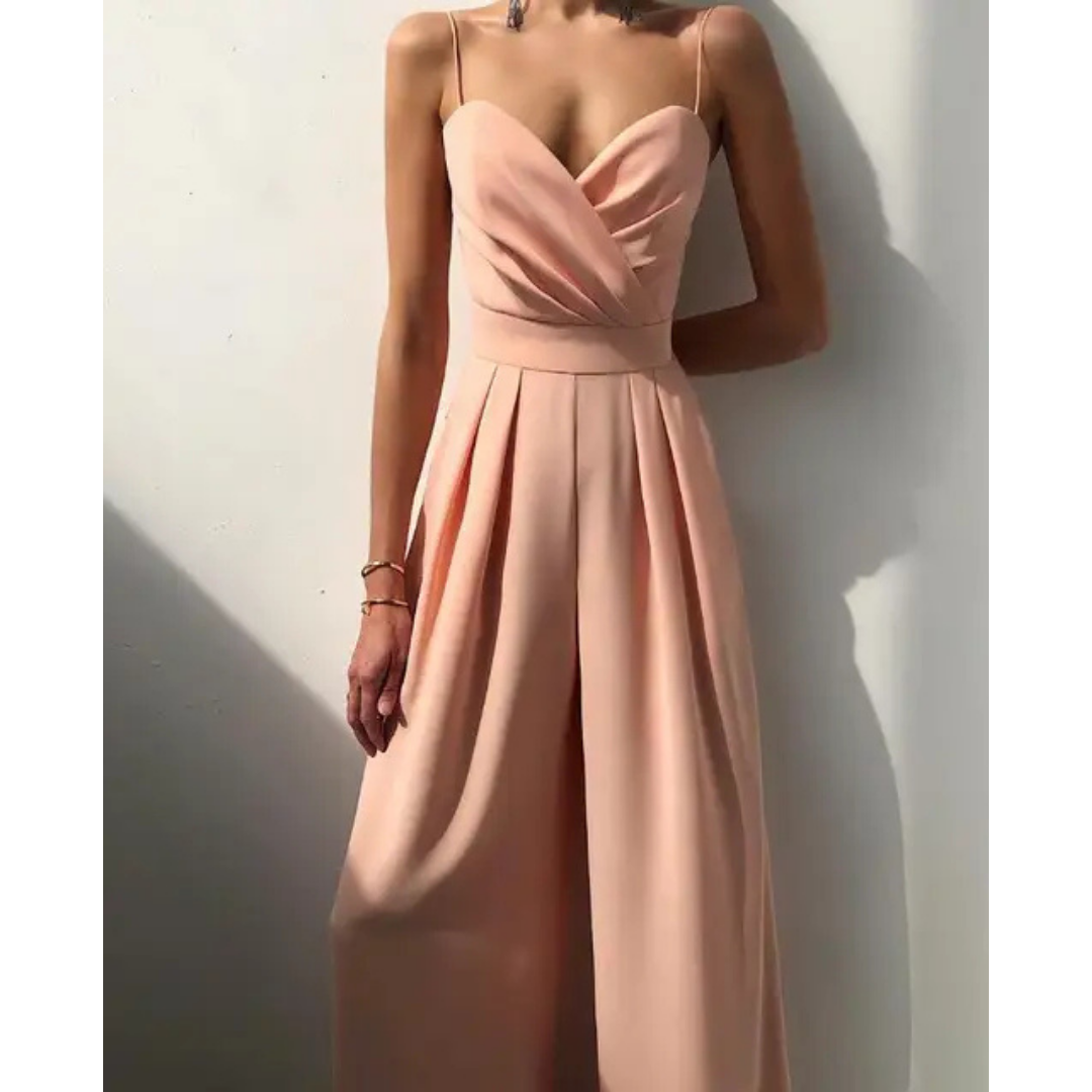 Variant image for Combinaison Femme Chic à Bretelles Spaghetti Élégante - Clara-31