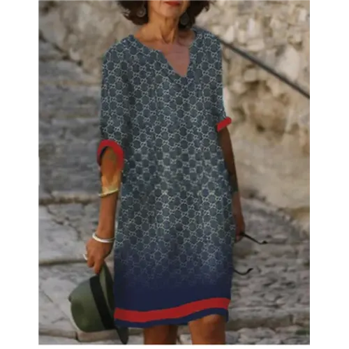 Robe imprimée élégante pour femmes - Minnie