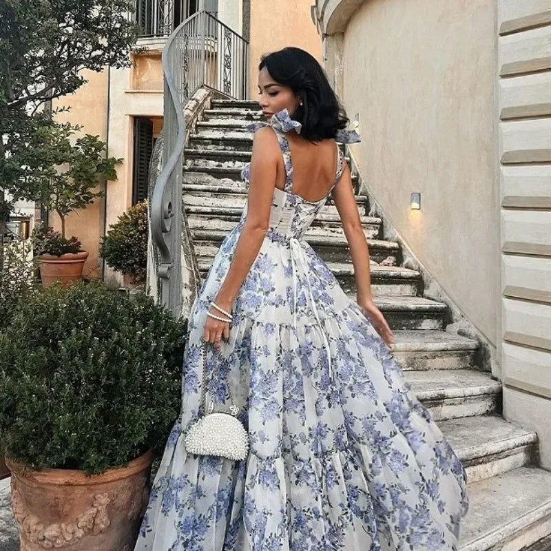 Robe de Soirée Longue Épaule Nue Élégante - Isabelle-3