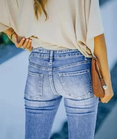 Jean taille haute