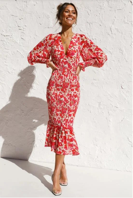 Robe d'Été Femme Élégante Décontractée - Clara-2