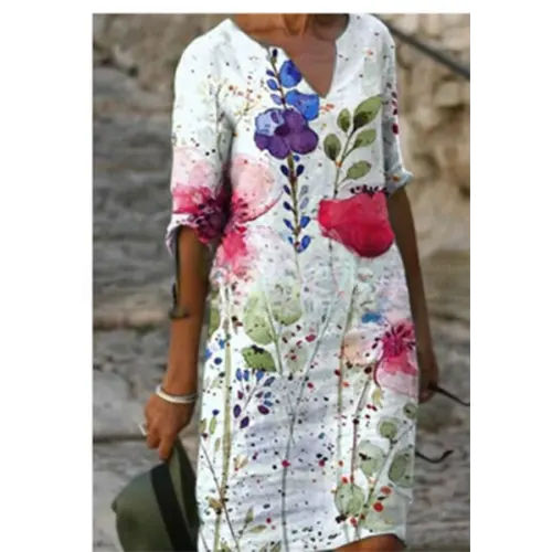 Robe imprimée élégante pour femmes - Minnie