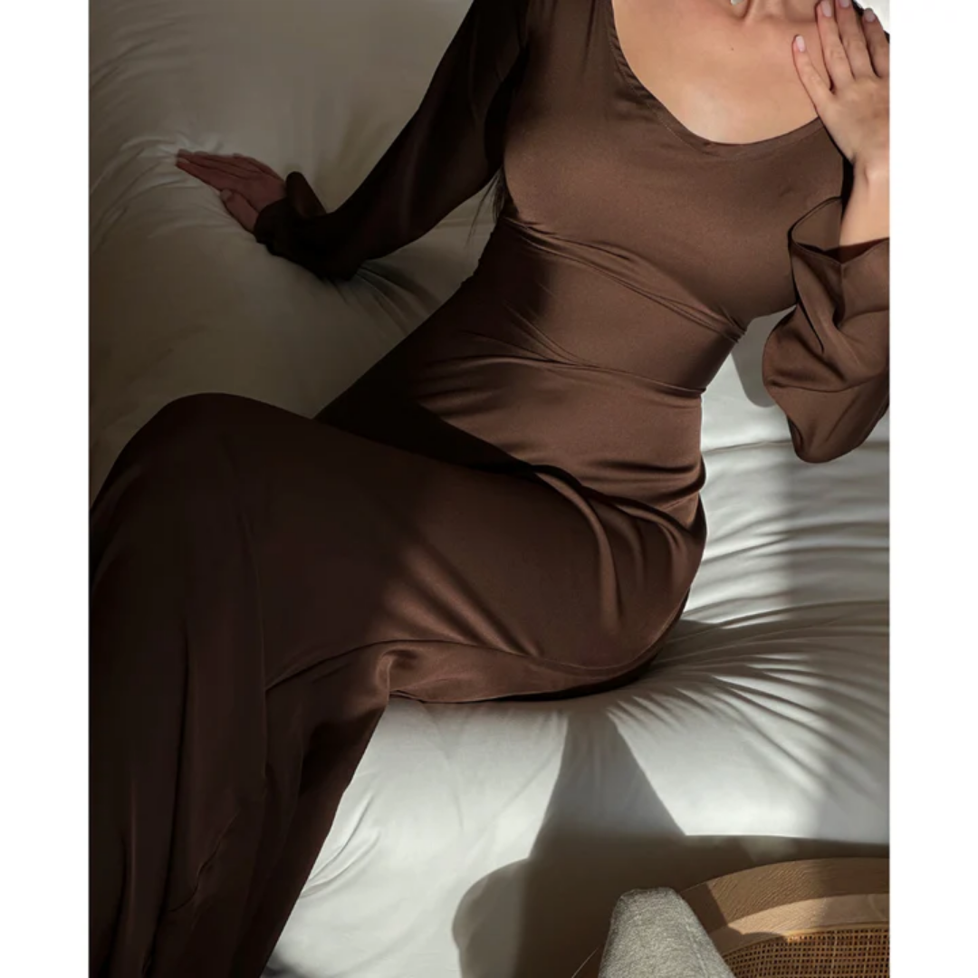 Robe de Soirée Longue Chic Élégante pour Femme - Lisa-4