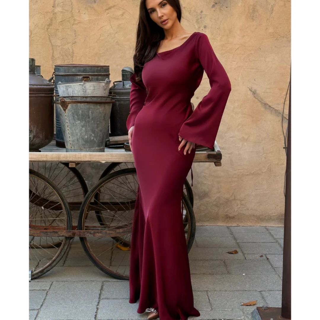 Robe de Soirée Longue Chic Élégante pour Femme - Lisa-1