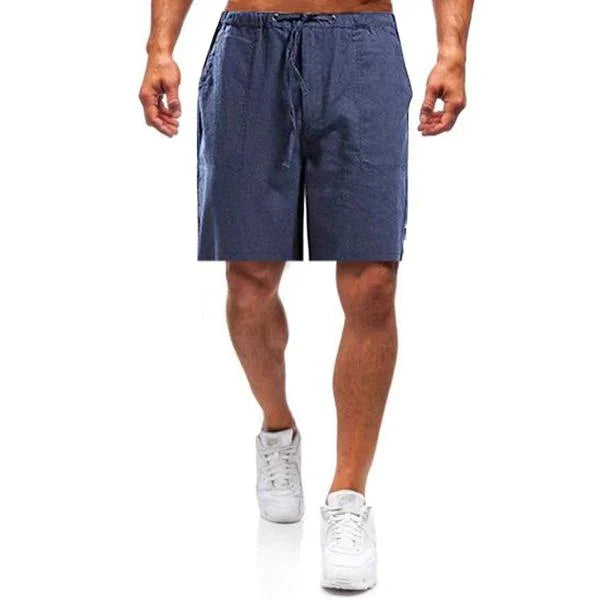 Shorts amples en coton et lin pour hommes - Mac