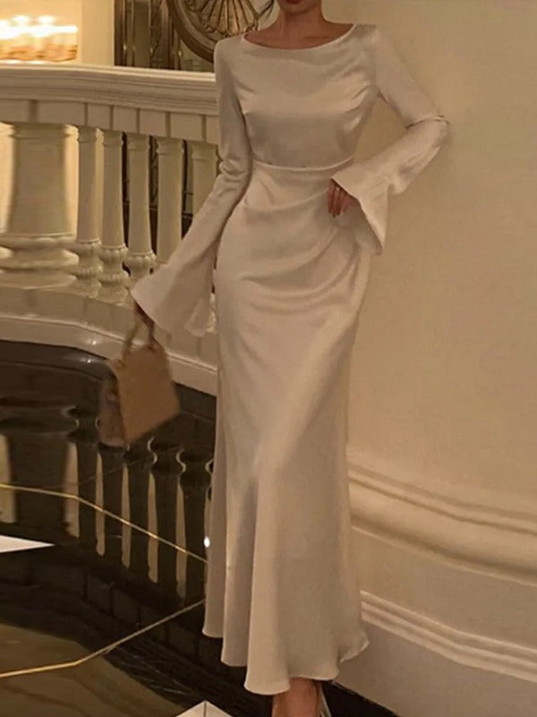 Robe Longue Femme Élégante Confortable - Camille-2