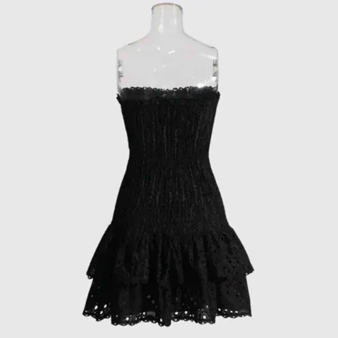 Variant image for Robe Femme Tube Extensible Mini Chic Élégante - Doreis-10
