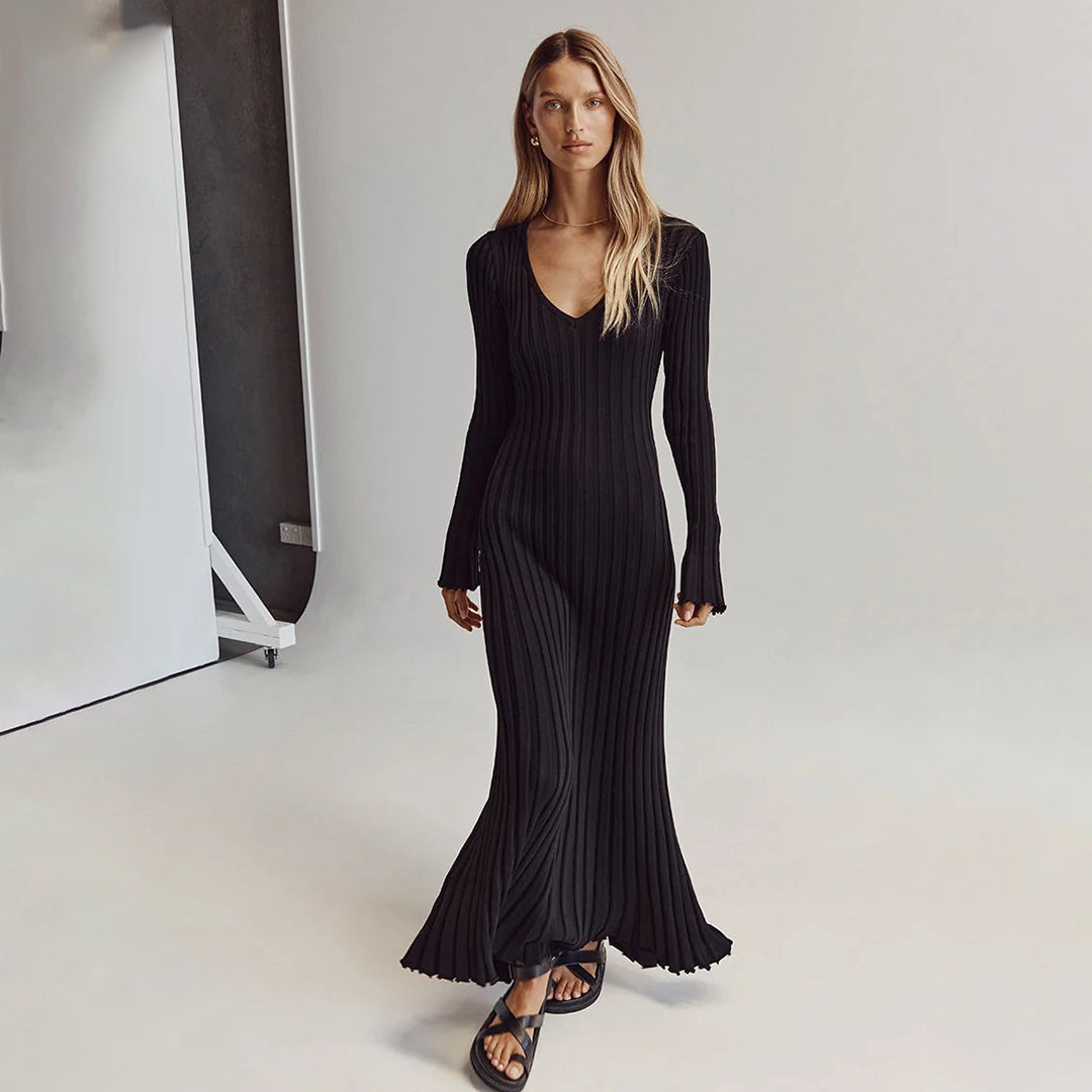 Maxi-robe en maille