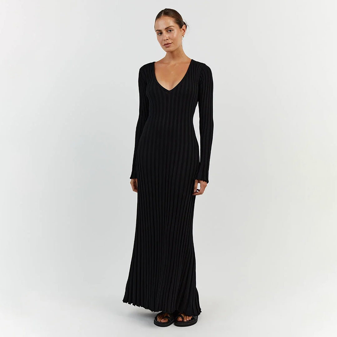 Maxi-robe en maille