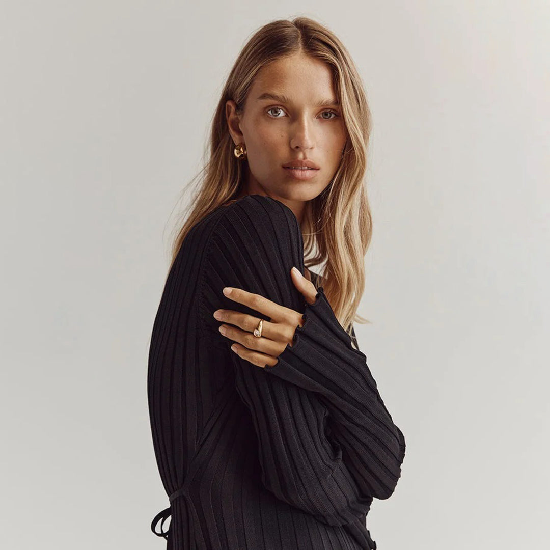 Maxi-robe en maille