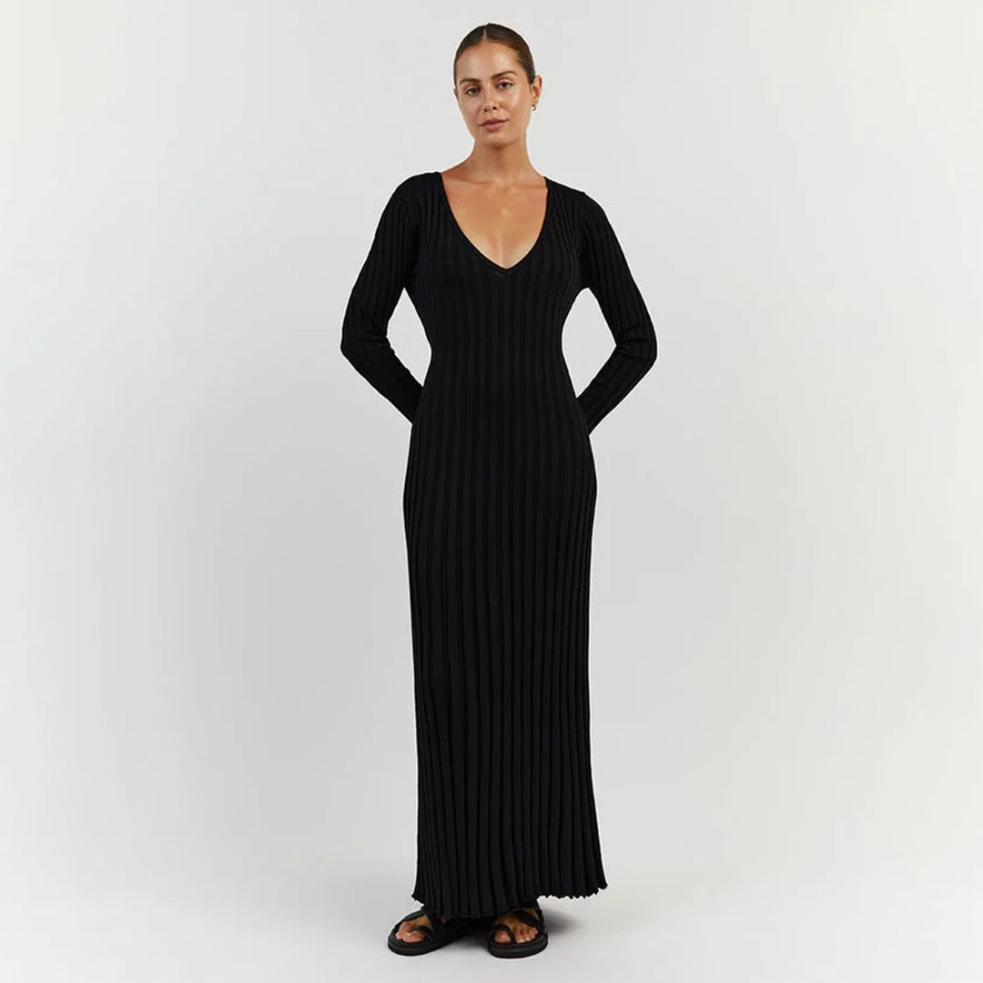 Maxi-robe en maille