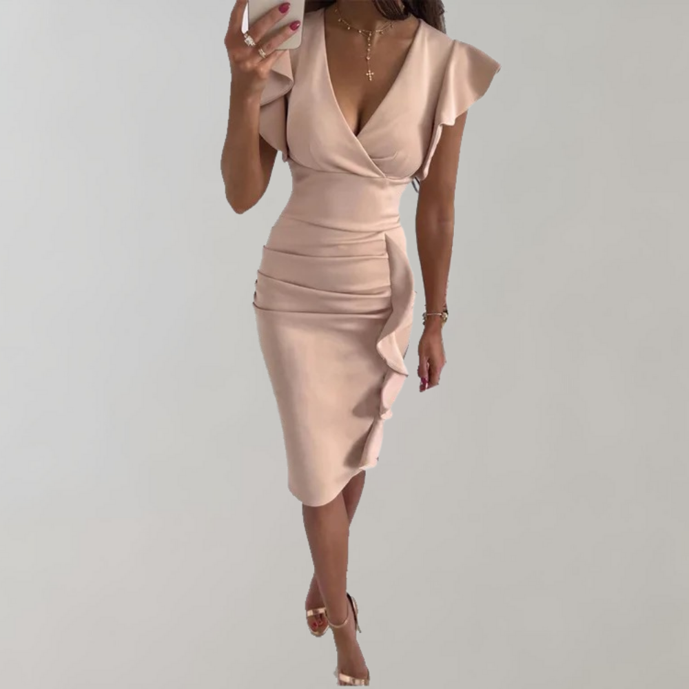 Variant image for Robe d'Été Femme Fleurie Élégante et Confortable - Yrsa-6