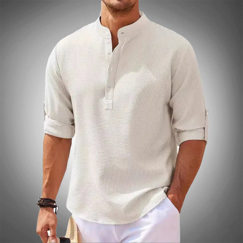 Chemise en lin Legacy pour hommes - Morriso
