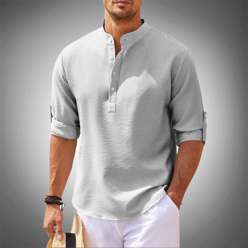 Chemise en lin Legacy pour hommes - Morriso
