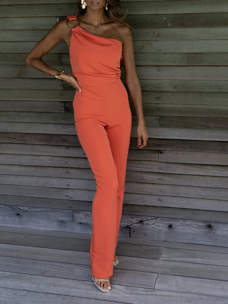 Variant image for Combinaison Femme Chic Bretelle Unique Élégante - Clara-5