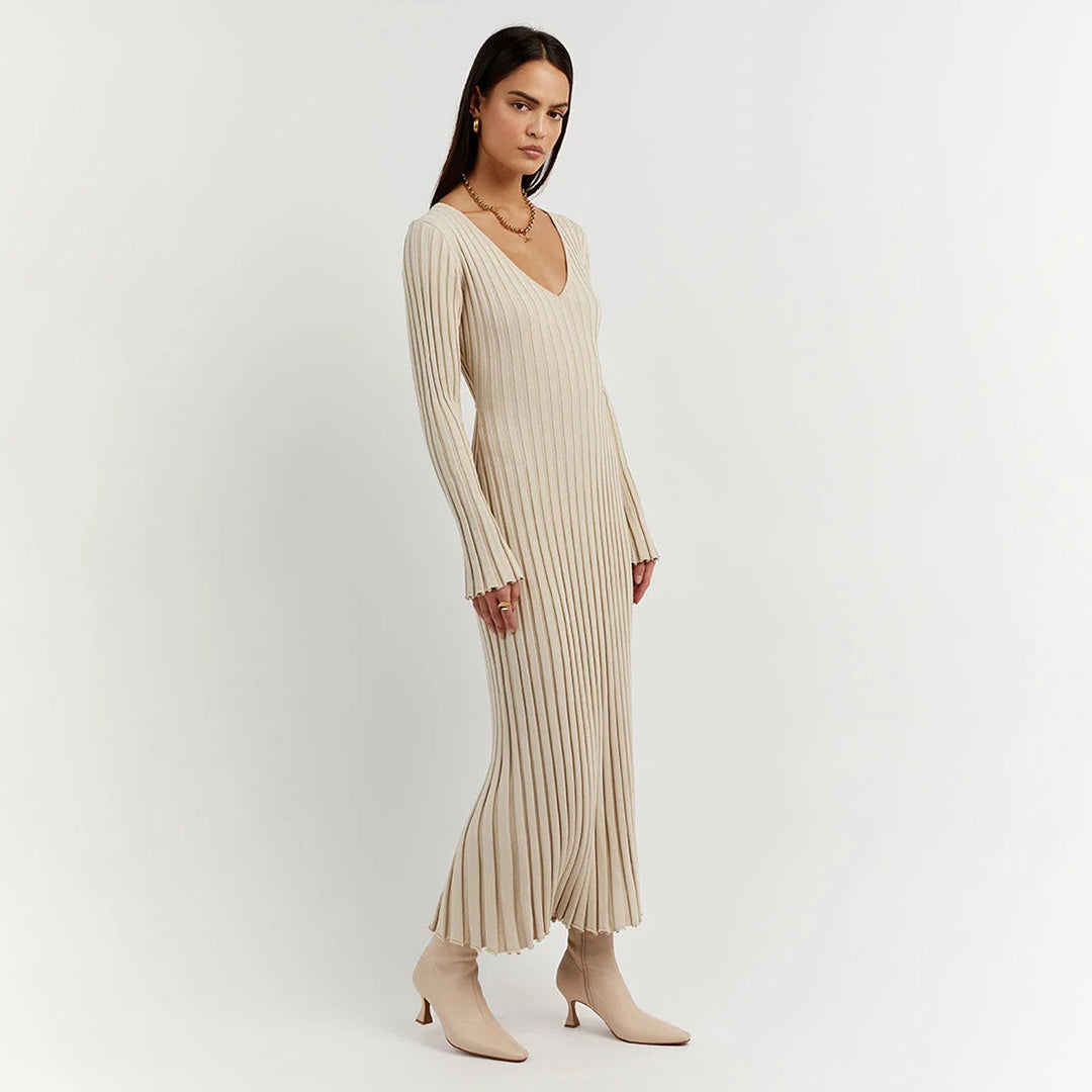 Maxi-robe en maille