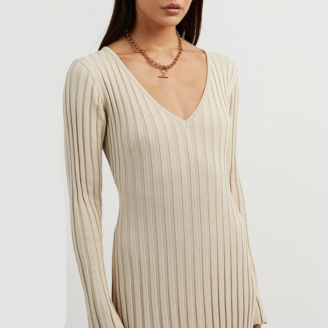 Maxi-robe en maille