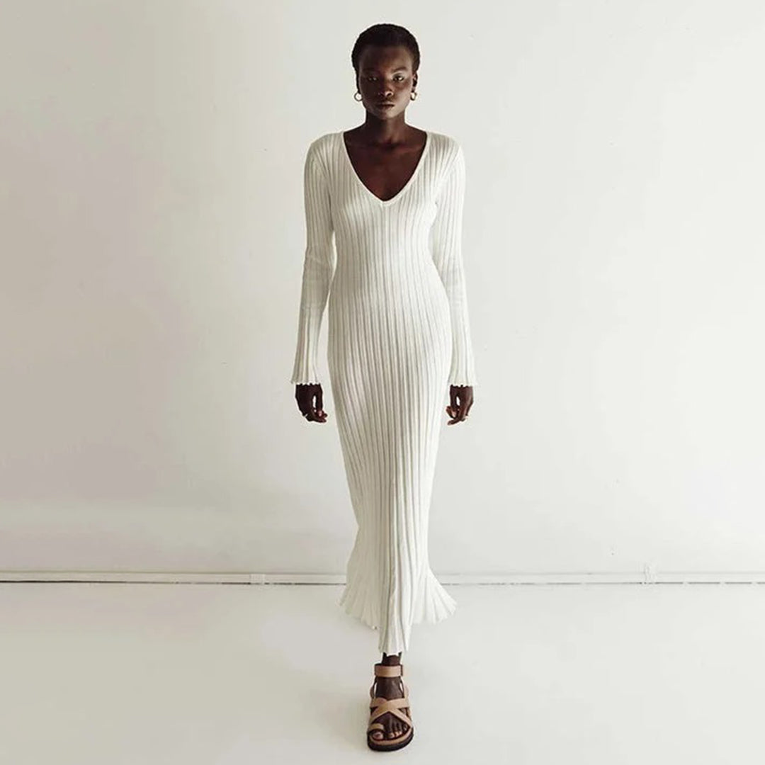Maxi-robe en maille