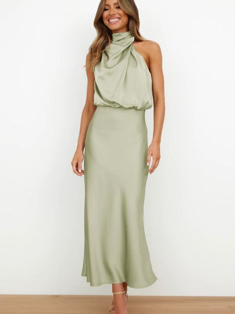 Variant image for Robe de Soirée Chic en Tissu Fluide Élégant - Sophie-25