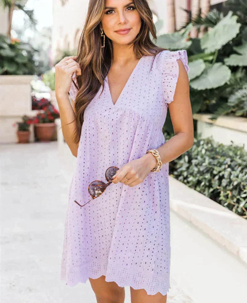 Variant image for Robe Femme 2en1 Élégante avec Short Intégré - Ivy-20