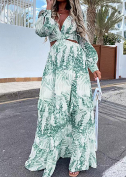 Variant image for Robe Décontractée Épaules Dénudées Chic - Gabriella-7