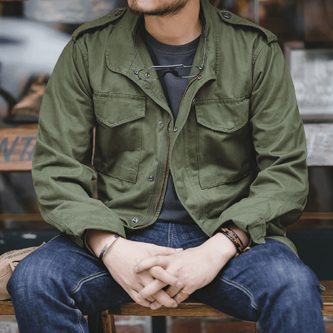 Veste Homme Cargo Militaire Pratique et Élégante - Maverick-1