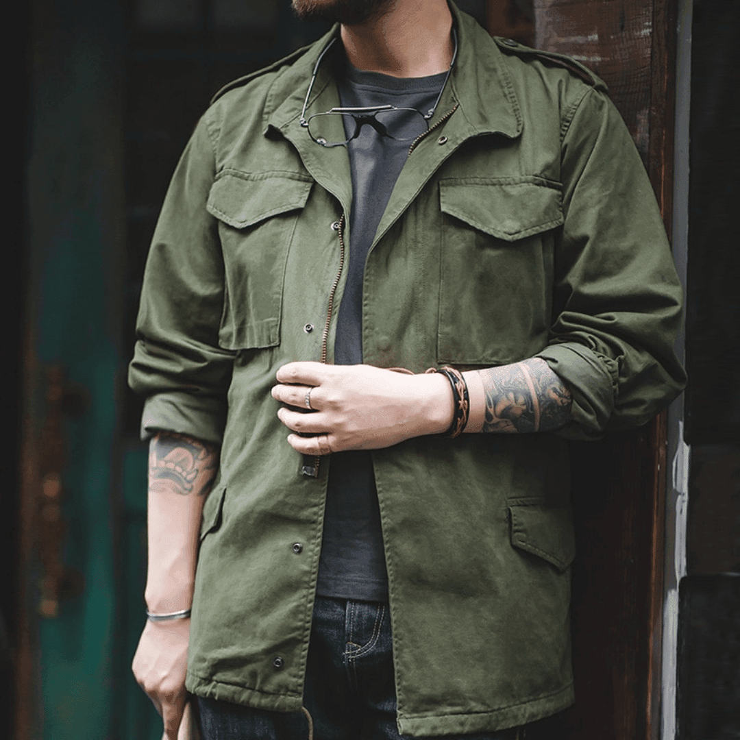 Veste Homme Cargo Militaire Pratique et Élégante - Maverick-2