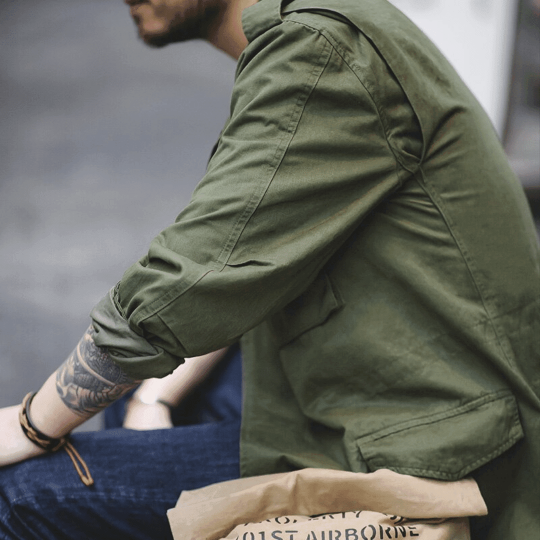Veste Homme Cargo Militaire Pratique et Élégante - Maverick-3