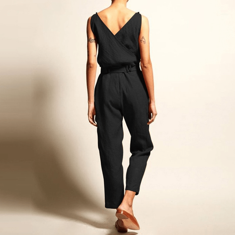 Combinaison Femme Pantalon Élégante et Confortable - Mera-5